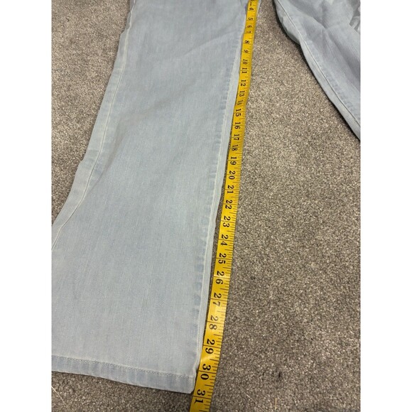 Y2K Lee Relaxed Fit Straight Leg Jeans Light Wash Women’s Size 12 NWT Store Tag - Picture 9 of 9
